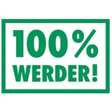 wall-art Wandtattoo »Werder Bremen 100%«, (1 St.), selbstklebend, entfernbar, grün