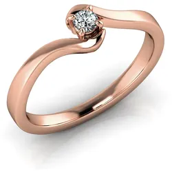 Verlobungsring VR10 333er Rotgold - 2503