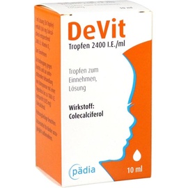 Pädia GmbH Devit Tropfen 2400 I.E./ml 10 ml