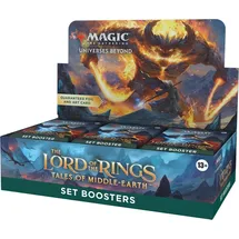 Wizards of the Coast The Lord of the Rings: Tales of Middle-earth Set Booster Display
