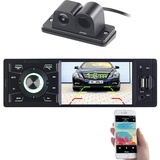 Creasono MP3-Autoradio mit TFT-Farbdisplay und Farb-Rückfahrkamera