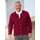 Witt Weiden Strickjacke in dunkelrot-meliert | Gr.: 50