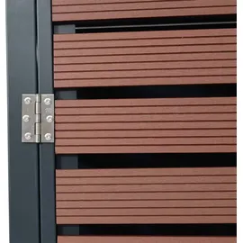 MCW Mülltonnenverkleidung K14 264 x 119 x 84 cm braun