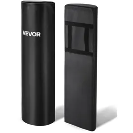 Vevor Fußball Tackling Dummy PVC Step-Over-Dummy, hochdichtes Schwamm-Blocking-Pad (1080 x 310 x 155 mm), robuste Trainingsdummies mit Griffen, ideal für Beinarbeitsübungen, Sporttraining, 2 Stk.