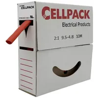 Cellpack Schrumpfschlauch SB/9.5-4.8/rot/10m