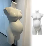 Schwangere Schaufensterpuppe, Damen-Schneiderpuppe für Bekleidung, Torso-Schneiderpuppe, Umstandspuppe für Bekleidungsgeschäfte, Nähstudios & Boutiquen