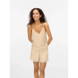 Vero Moda Vmmaya SINGLET TOP JRS SPE, birch, M - M