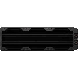 Corsair Hydro X Serie XR5 360mm V2 Radiator für Custom-Wasserkühlung – Kompatibel mit iCUE LINK-Lüftern – 3 x 120 mm Lüfterhalterungen – Schraubenschutzplatten – G1/4-Zoll-Gewinde – Schwarz