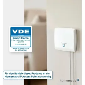 eQ-3 Homematic IP Wandtaster für Markenschalter, 2-fach,