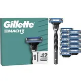 Gillette Mach3 Rasierklingen 12 St.
