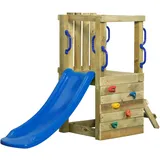 SwingKing Spielturm Irma Small Blau 66 cm x 190 cm x 125 cm