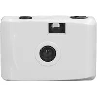 ZDETGU 35-mm-Filmkamera mit Tasche – Wiederverwendbare Retro-Vintage-Kamera Zum Schnorcheln, Schwimmen und Reisen – Leichtes, Kompaktes 28-mm-Objektiv F/9 1/100s Verschluss – Anfänger und Abenteurer