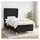 vidaXL Boxspringbett 100 x 200 cm Schwarz