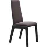 Stressless® Polsterstuhl Laurel, High Back, Größe M, mit abgerundeten Beinen in Schwarz rot