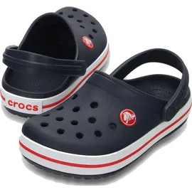 Crocs Crocband Holzschuhe Navy / Red 37-38