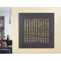 Casablanca by Gilde GILDE Wandrelief Torus silber, 80x80x4.5 cm