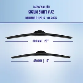 Alca SUPER FLAT Flachbalkenwischer 480 mm