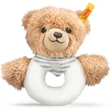 Steiff Schlaf-gut-Bär Greifring Grau