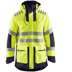 Warnschutz Winterparka "4469" Evolution gelb/marine - L - gelb