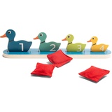 BS Toys Enten in Einer Reihe - Entenspiel für Kinder - Kirmes-Spaß für die ganze Familie - Geeignet ab 3 Jahren