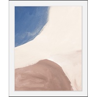 Guido Maria Kretschmer Home & Living Bild mit Rahmen »Gerahmter Digitaldruck - Wandbild«, Abstrakt, (1 St.), blau