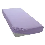 bellana Melone Mako-Jersey 90 x 200 - 100 x 200 cm lavendel
