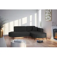 Fun Möbel Ecksofa Designersofa VALENCIA XS in Stoff Noel