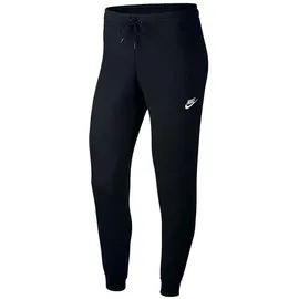 Nike Damen Nsw Essntl Reg Flc Sweatpants, black/white