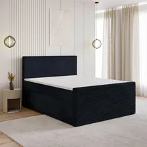 masseno Nolen 160 x 200 cm Schwarz