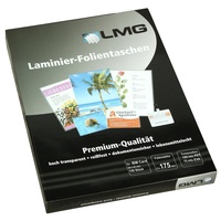 LMG Laminierfolien glänzend für IBM-Card-Format 175 micron