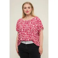 Studio Untold Damen große Größen Übergrößen Plus Size Blusenshirt,