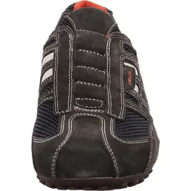 GEOX Snake U4207L dark grey/off white 39