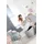 roba Kinderhocker Lil Sofa oval grau