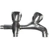 EDM - Waschmaschinenarmatur, Doppelt, Mit Metall, Cr, 1/2' 01101