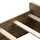 MCW Doppelbett P43 160 x 200 cm MDF Eiche Wotan-Optik weiß