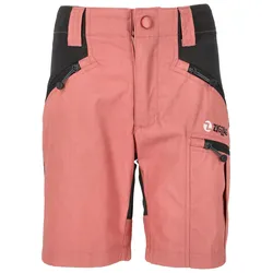 Shorts ZIGZAG "Bono", Kinder, Gr. 98, EURO-Größen, pink (pink, schwarz), 93% Polyester, 7% Elasthan, mehrfarbig, casual, normal, Hosen, mit praktischem Dehnbund