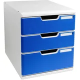 Exacompta Dokumentenablage, Modulierbar Schubladenboxen A4,