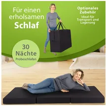 shogazi Klappmatratze 90 x 200 x 12 cm H2 Kaltschaum