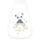 Herding 3385235231 - babybest® Babyschlafsack, Regenbogen Panda, Baumwolle, 90x45cm