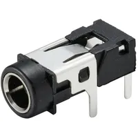 TRU Components TC-9465728 Klinken-Steckverbinder 3.5 mm Buchse, Einbau horizontal
