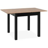 Die Möbelfundgrube Coburg 80 x 76,5 x 80 cm schwarz