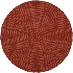 myfelt Lora Filzkugelteppich rund Ø 70cm