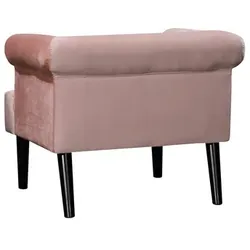 ATLANTIC home collection Loungesessel »Charlie«, BxHxL: 86 x 70 x 74 cm - braun