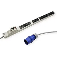 Bachmann IT PDU Basic VM mit CEE-Stecker, 2x Leitungsschutzschalter,