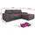 Sofnet Ecksofa Pavo mit Schlaffunktion und Bettkasten - Couches, Wohnlandschaften, Ecksofas