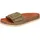 Cosmos Comfort Damen 6186-714 Schiebe-Sandalen, Khaki, 39 EU