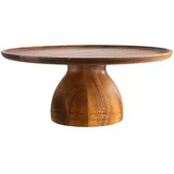 APS Serviergeschirr, Servier-und Tortenplatte Acacia, Ø 38,5 cm, Höhe 16 cm,