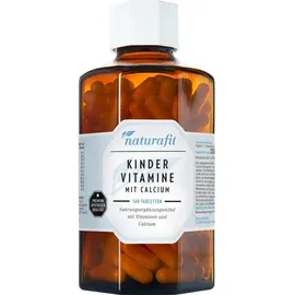 NATURAFIT Kindervitamine mit Calcium Lutschtabletten 160 St.