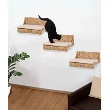 Silvio Design Fenja Kletterwand 3-teilig braun