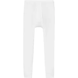 SCHIESSER Herren 3/4 lang, Doppelripp in Weiß | Gr.: 5